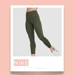 NIKE - Nike Go Firm-Support High-Waisted 7/8 Leggings With Pockets - NWT